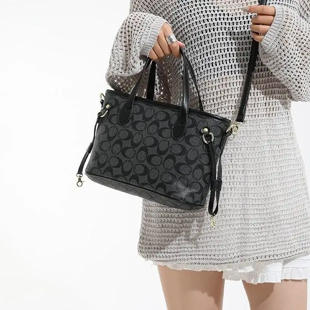 

2025 A/W Big Capacity Work Tote for Professionals, Spacious Laptop Bag with Security Zipper, Lightweight Commuter Shoulder Bag