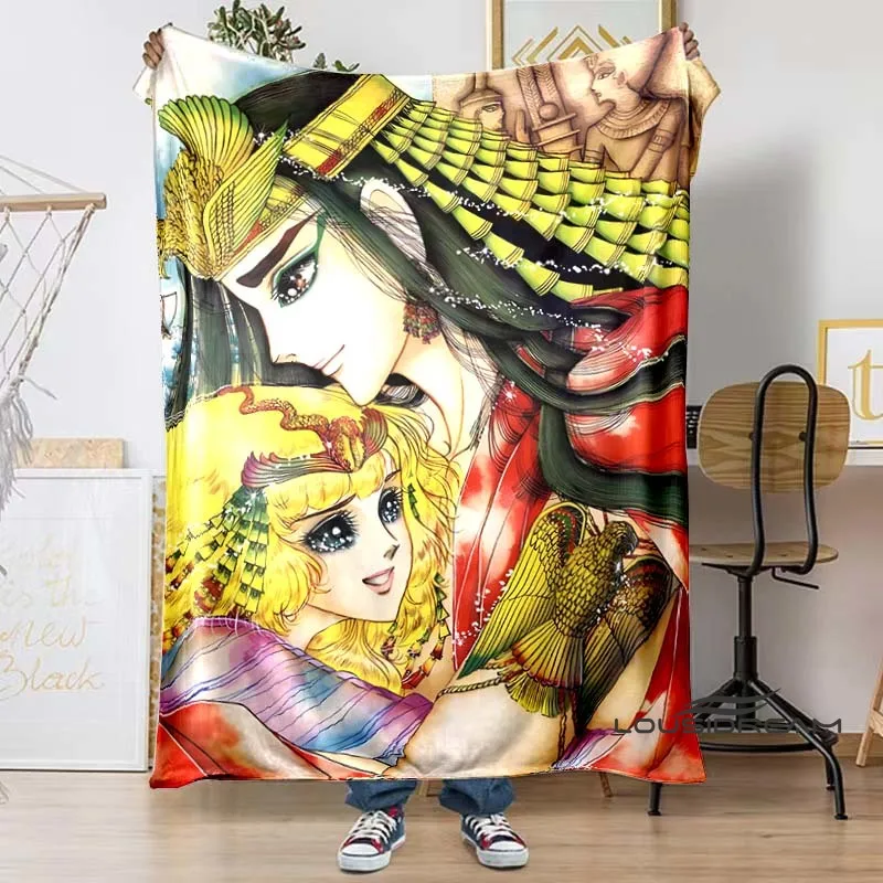 

Customizable Personalized Blankets Nile Daughter (Japanese Comics) Printed Blankets Living Room Bedroom Sofa Warm Blanket