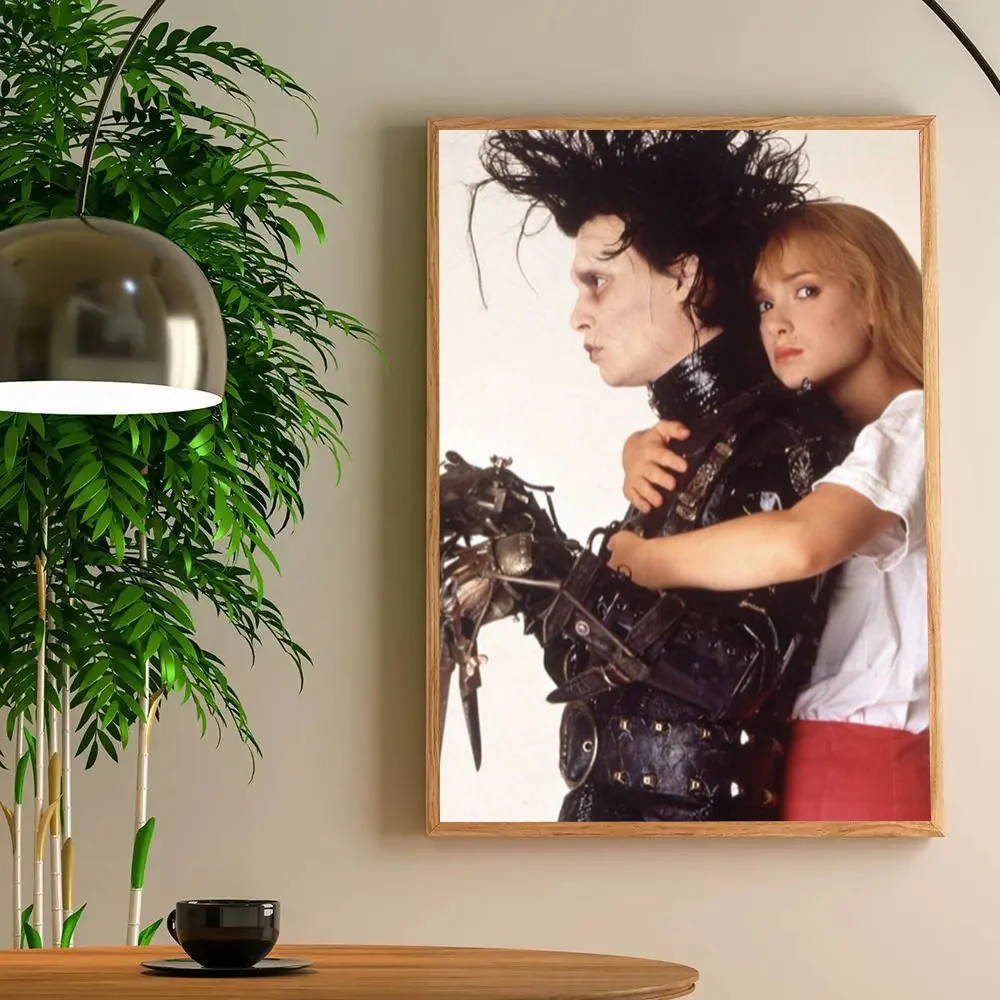 1pc Scissorhands Edward Poster Poster Art Print Bar Living Room Furniture Decor