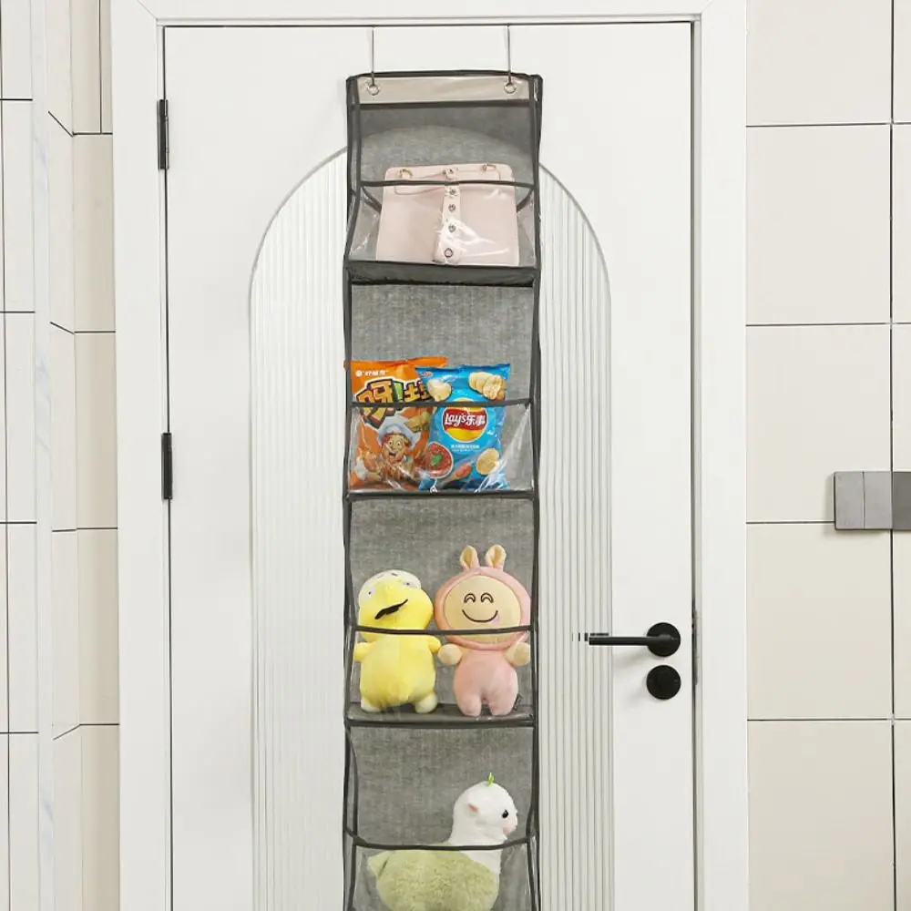 Multi-functional Fabric Hanging Bag for Behind the Door Multi-layer Storage Hanging Bag Miscellaneous Organizer Storage Hanging