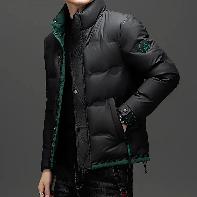 Stand Collar Short Ultralight Down Jacket Men Designer Clothes Duck Male Padding 2025 Winter 's Coat