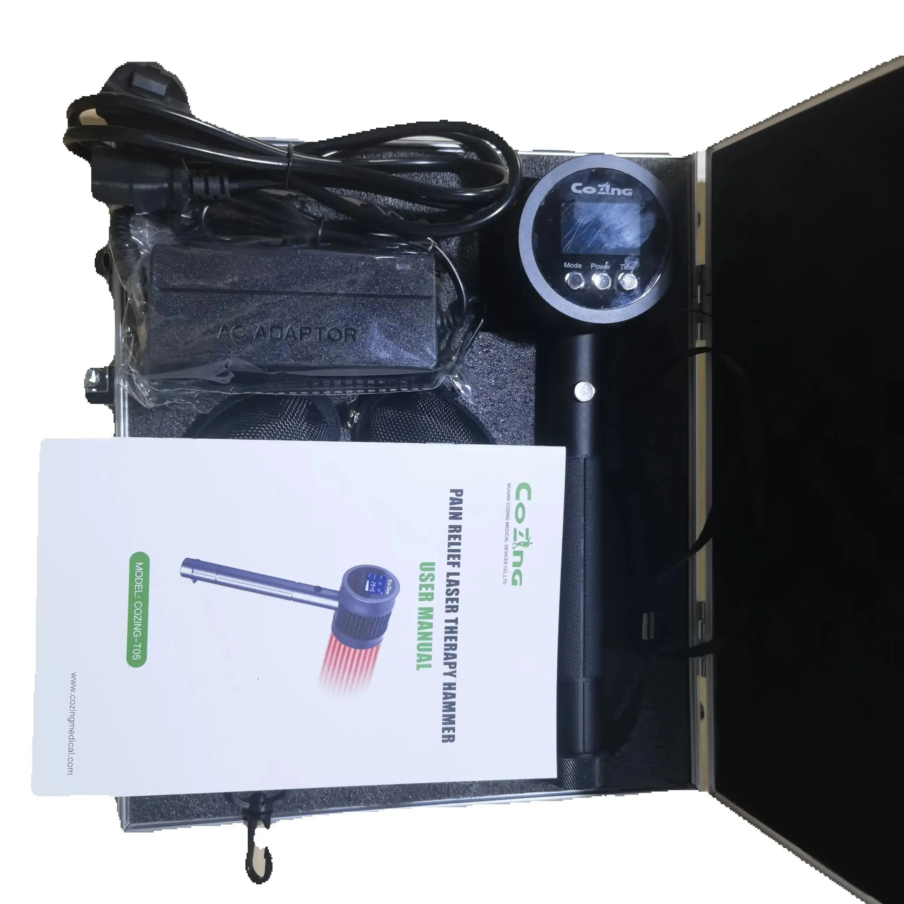 

Upgraded COZING 1295mW 808nm Deep Penetration Laser Effective Pain Relief Equipment for Both People and Animals (Dogs/Cats/Horse