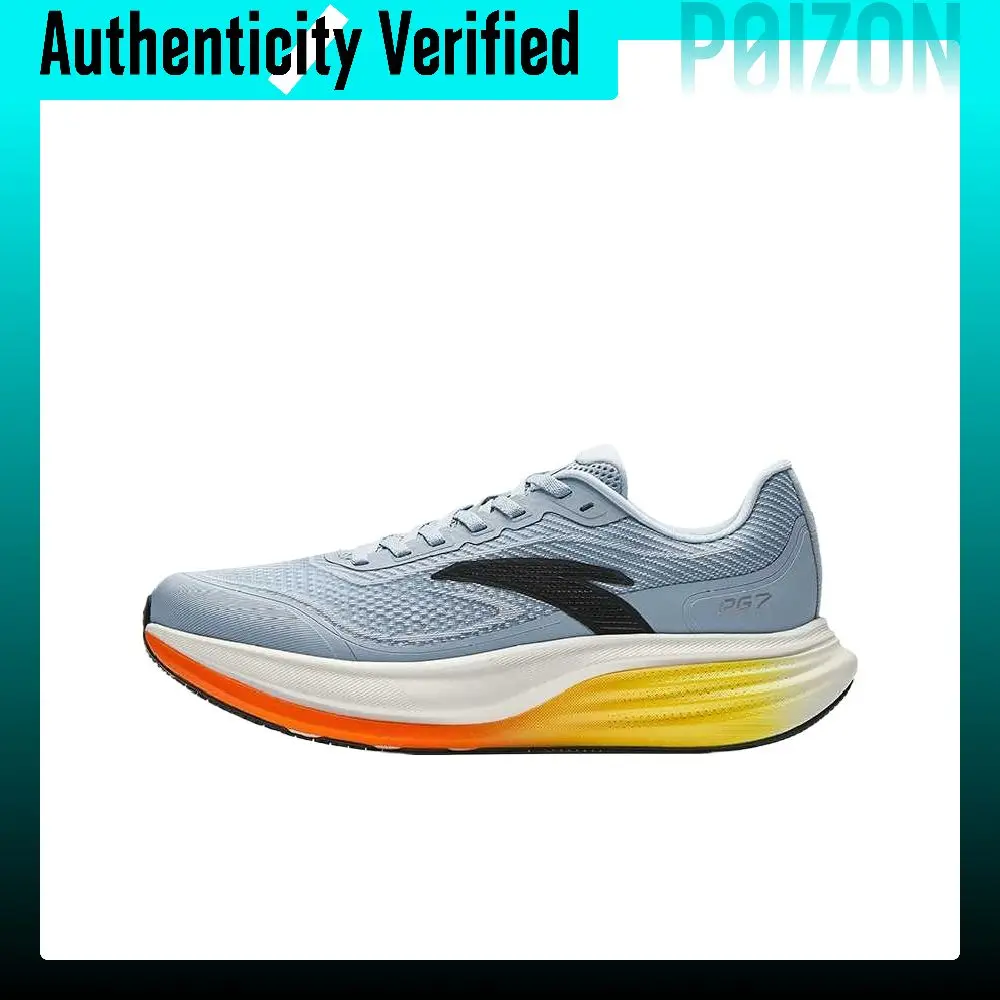 ANTA Travel Step 3 Running Shoes Men's Low-top Dusty Blue/Basic Black 112635546-14