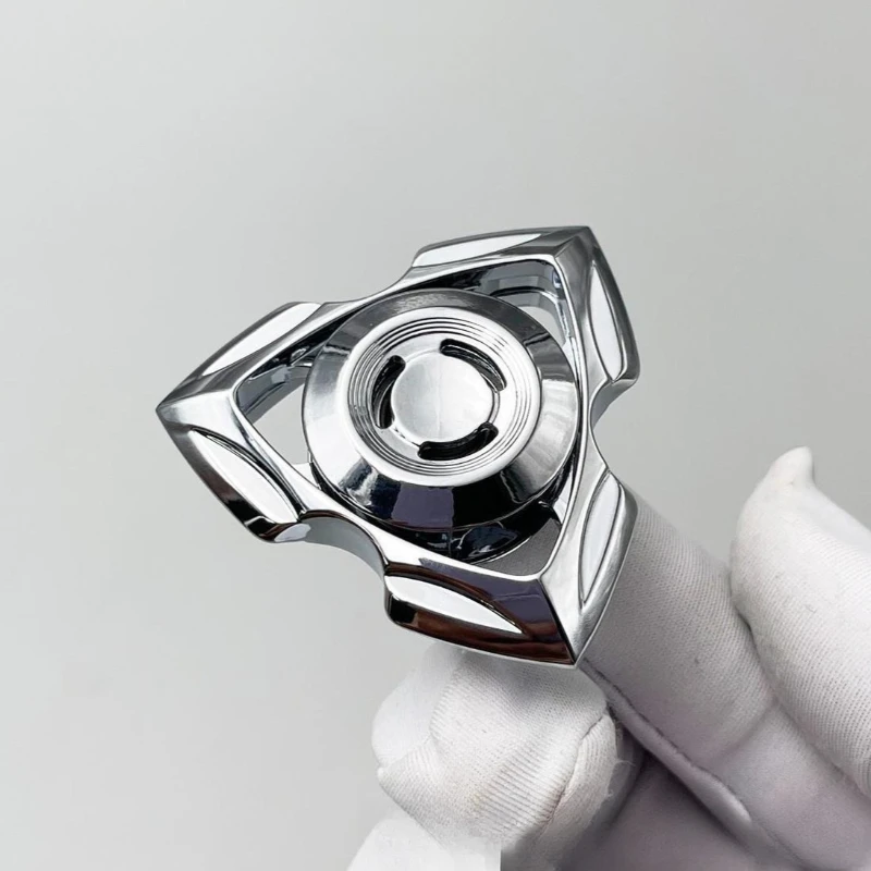 Metal Mini Hand Fidget Spinner Roller Fingertip Spinning Top Tip Gyro EDC Relieve Stress Relief Office Desk Toys Anti Anxiety