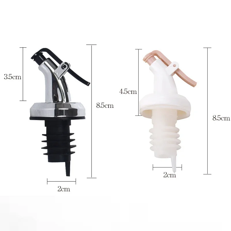 Olive Oil Bottle Sprayer Wine Pourer Sauce Boat Nozzle Liquor Oil Dispenser Leak-Proof Plug Bottle Stopper Kitchen Tool Gadgets