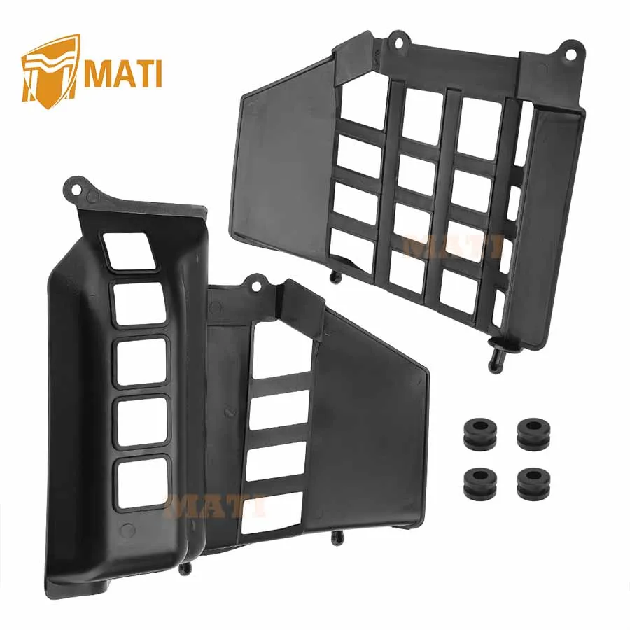 MATI Left&Right Heel Guard Nerf Bar Kit For Yamaha ATV Banshee 350 YFZ350 1987-2006 3GG-21691-00-00 3GG-21621-00-00