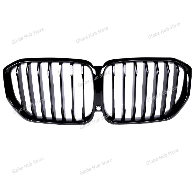 

For BMW X5 2019-2023 G05 Early Model, Single Bar Glossy Black Grille with Camera Hole for X5