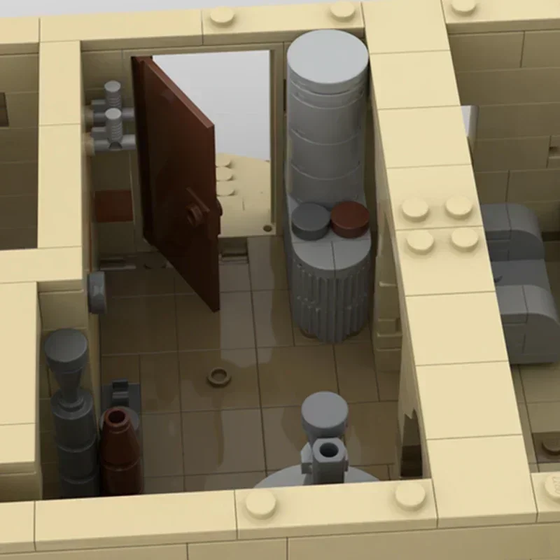 스타 영화 모델 Moc 빌딩 벽돌 사막 임시 교환 기술 모듈 형 블록 선물 크리스마스 장난감 DIY 세트 조립