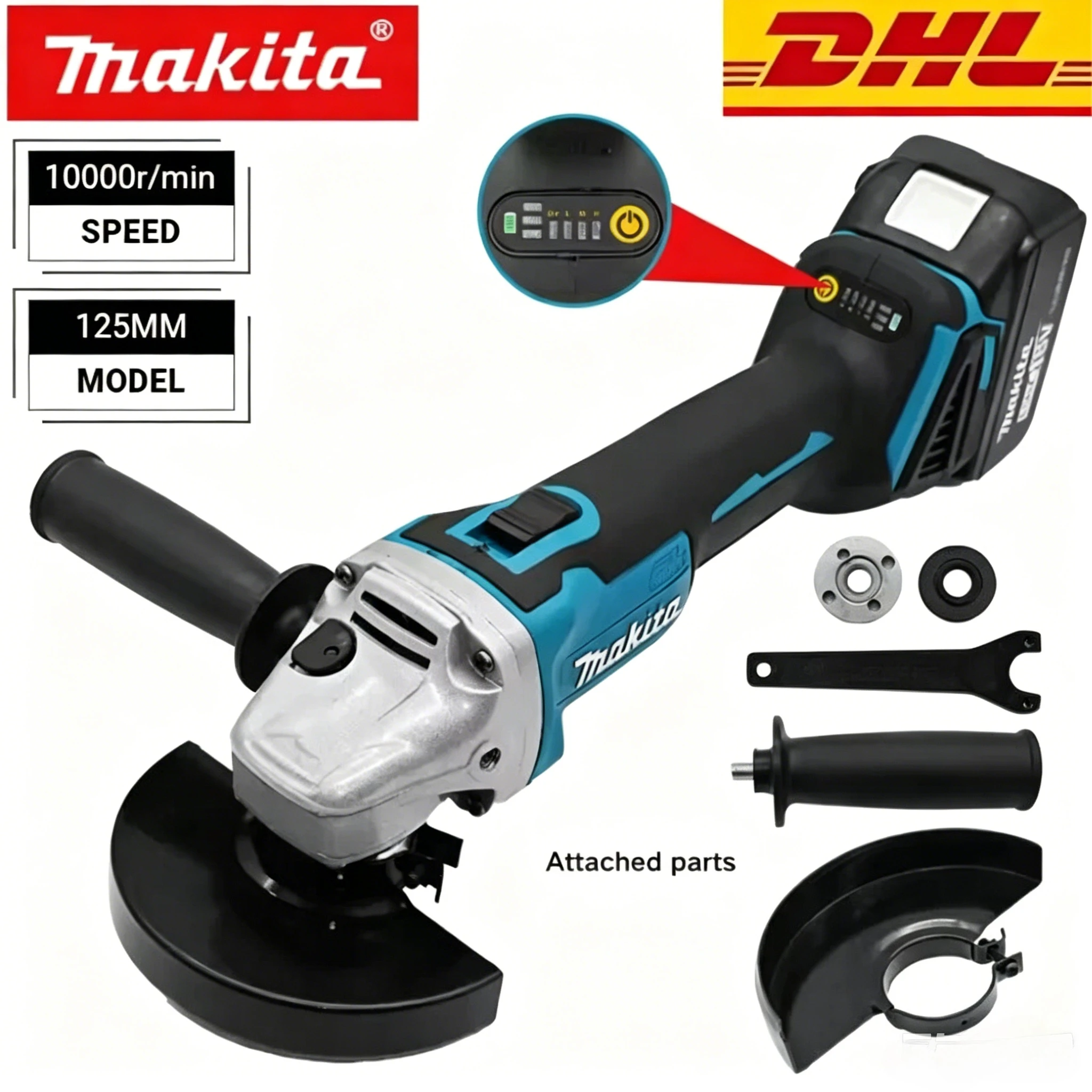 makita-brushless-lithium-angle-grinder-dga404-125mm-cordless-cutting-machine-high-power-grinder
