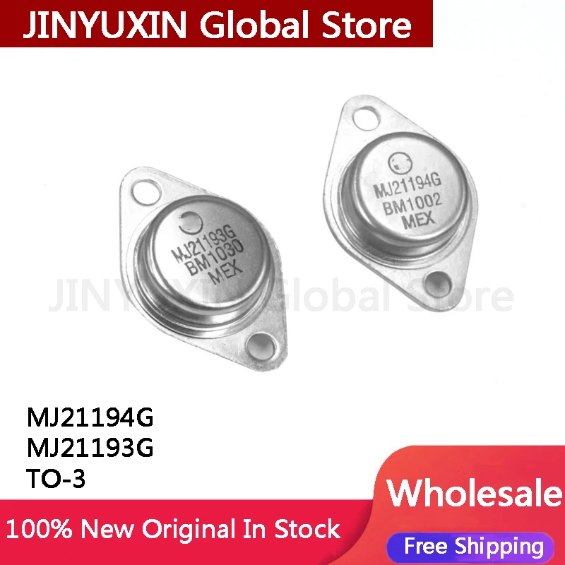 2 szt. MJ21194G MJ21194 MJ21193G MJ21193 TO-3 w magazynie hurtowym