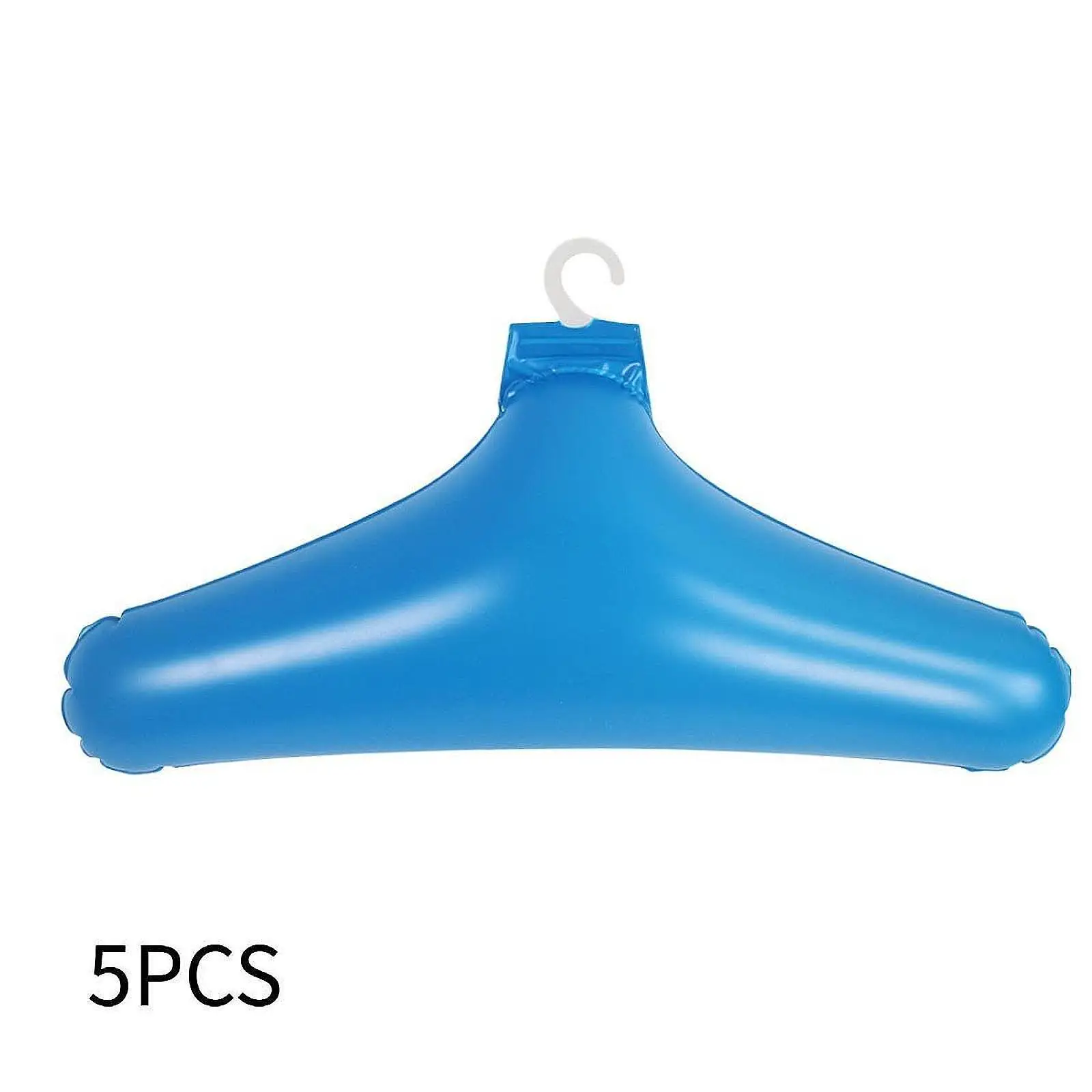 

5x Inflatable Clothes Hangers Easy to Carry Premium Space Saving Practical Clothes Drying Rack for Office Hotel Travel Home