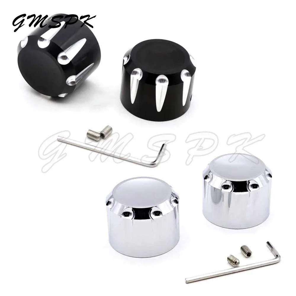 

Fit for Harley Dyna Fat Bob Touring Electra Glide Road Glide Sportster Iron 883 1200 Motorcycle Front Axle Nut Cover Cap Bolt