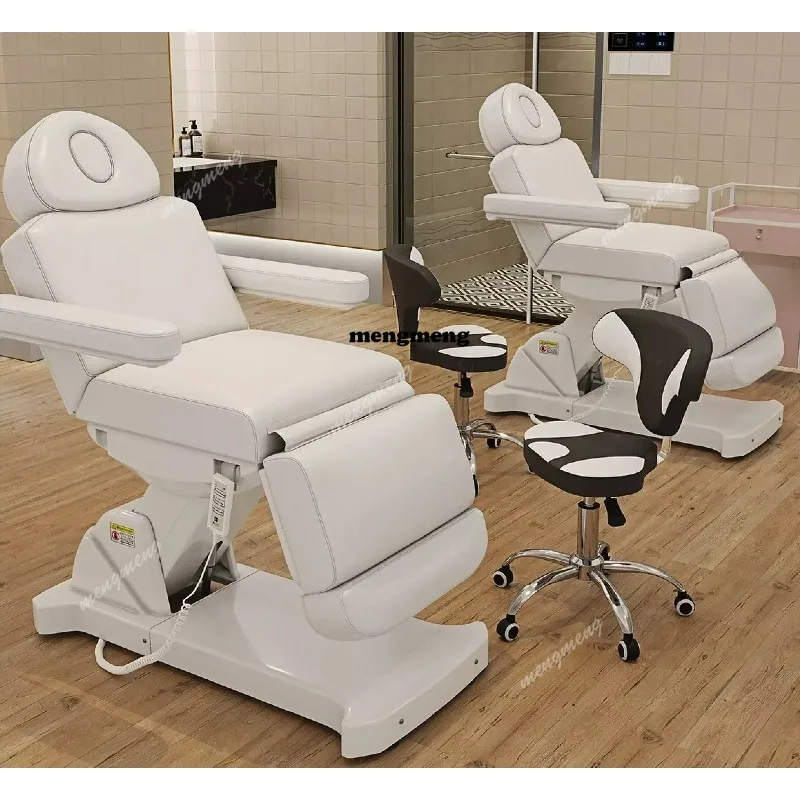 Portable Simple Electric Beauty Bed Massage Couch Plastic  Hair Transplant Treatment Chair