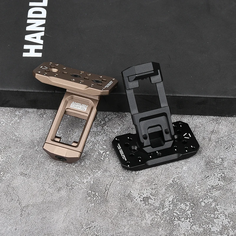 التكتيكية الادسنس المعادن CNC ريد دوت 45 درجة البصر قاعدة الأصلي بمناسبة نطاق جبل دعم ثابت الألومنيوم قاعدة تثبيت أوفست #5