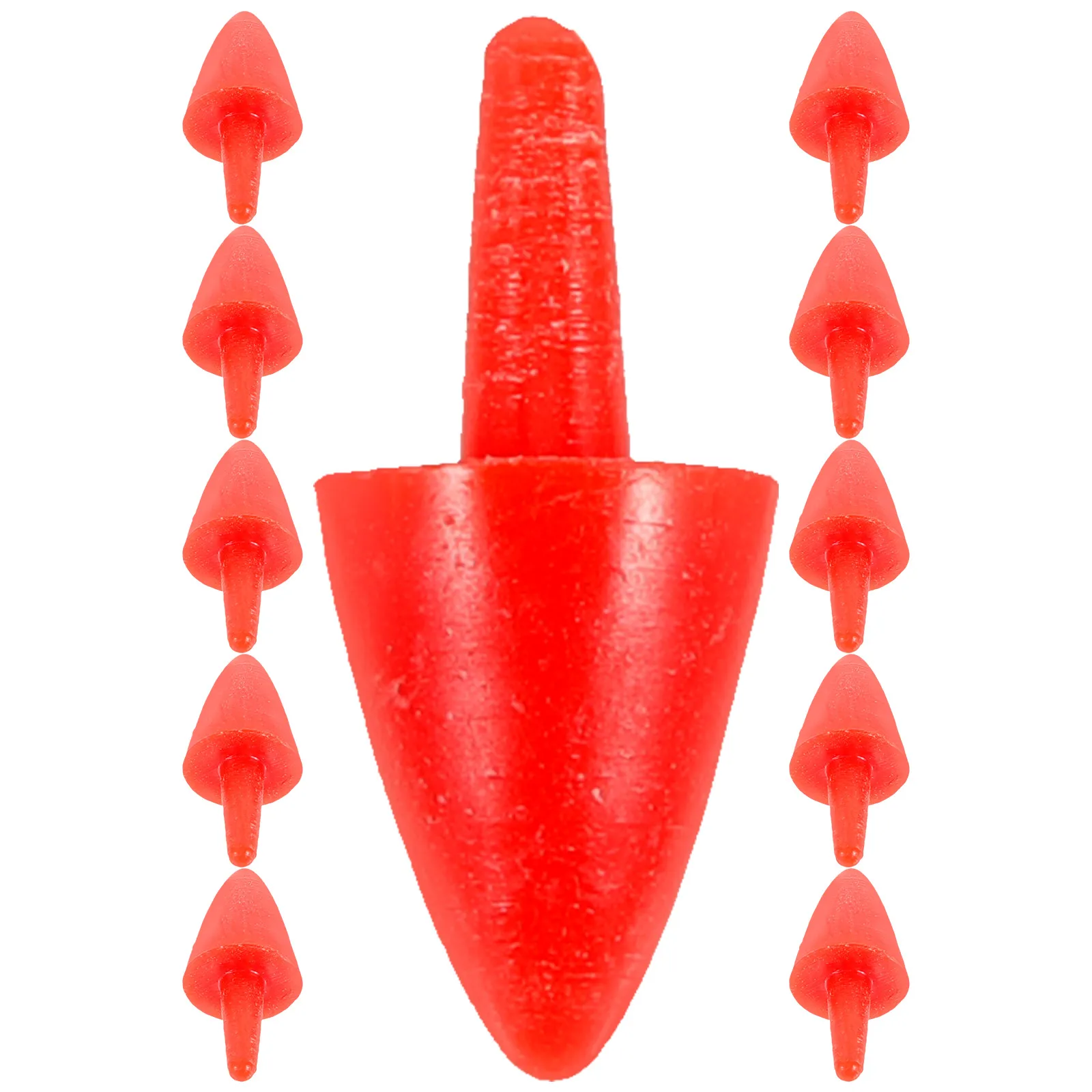 200個入り 小さな雪だるまの鼻 DIY クリスマスクラフト用品 クリスマスデコレーションや祝祭シーズンの使用に 雪だるまの鼻