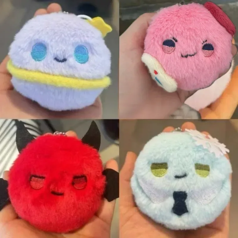 

Anime Love and Deepspace Game Cos Rafayel Sylus Xavier Zayne Unisex 2024 Cute Plush Dumpling Squeaky Pendant Keychain Gift