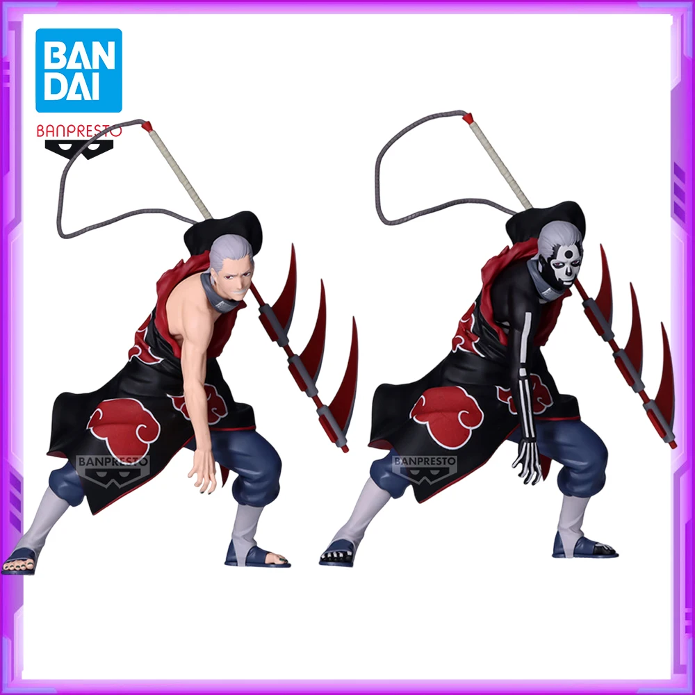 

In Stock Original BANDAI Banpresto VIBRATION STARS NARUTO Hidan PVC Anime Figures Action Figure Model Toys Christmas Gifts