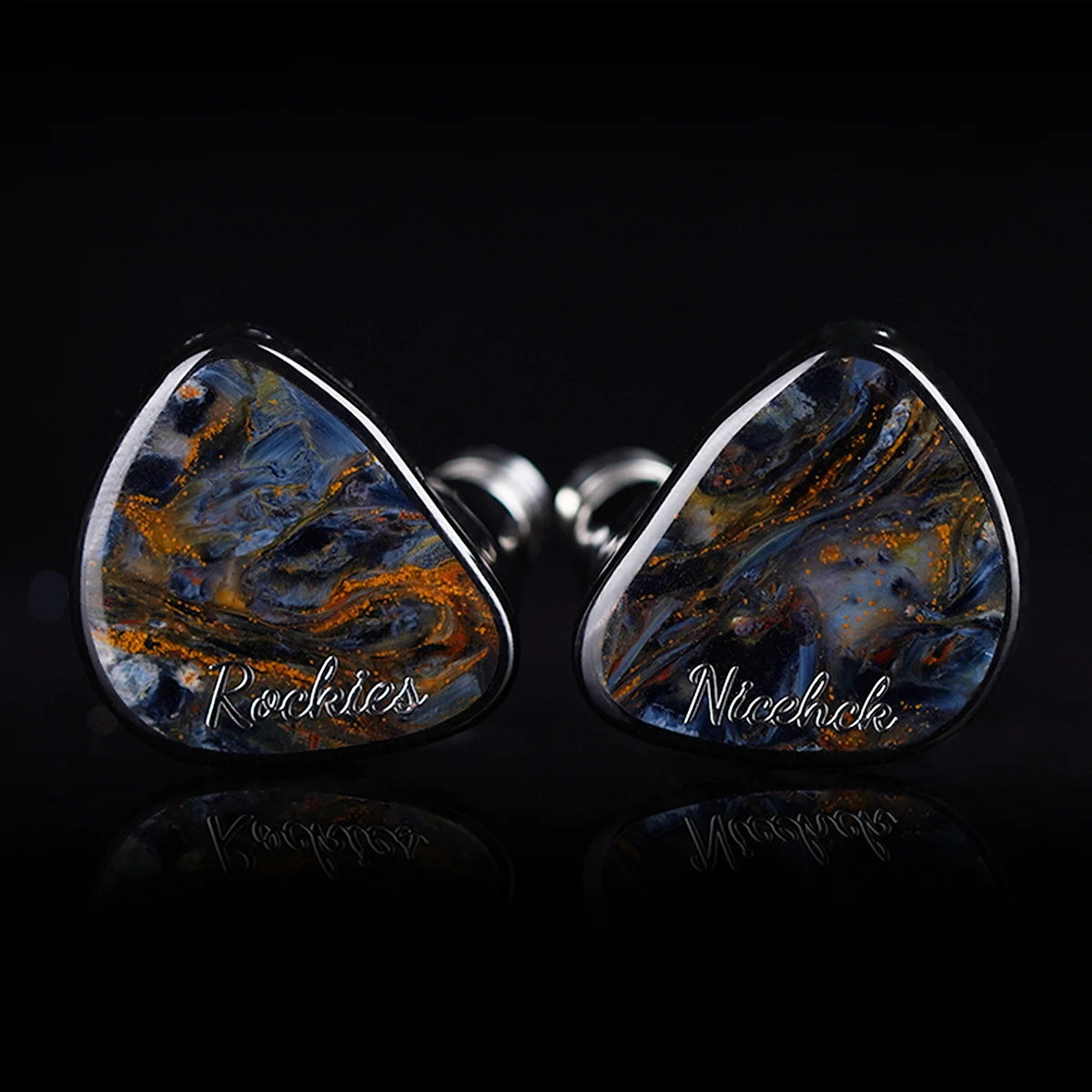 سماعة أذن NICEHCK Rockies 1DD+2 Knowles BA+2 Sonion EST Hybrid قابلة للفصل 2Pin 2 في 1 قابس بيترسيت طبيعي سلكي IEM