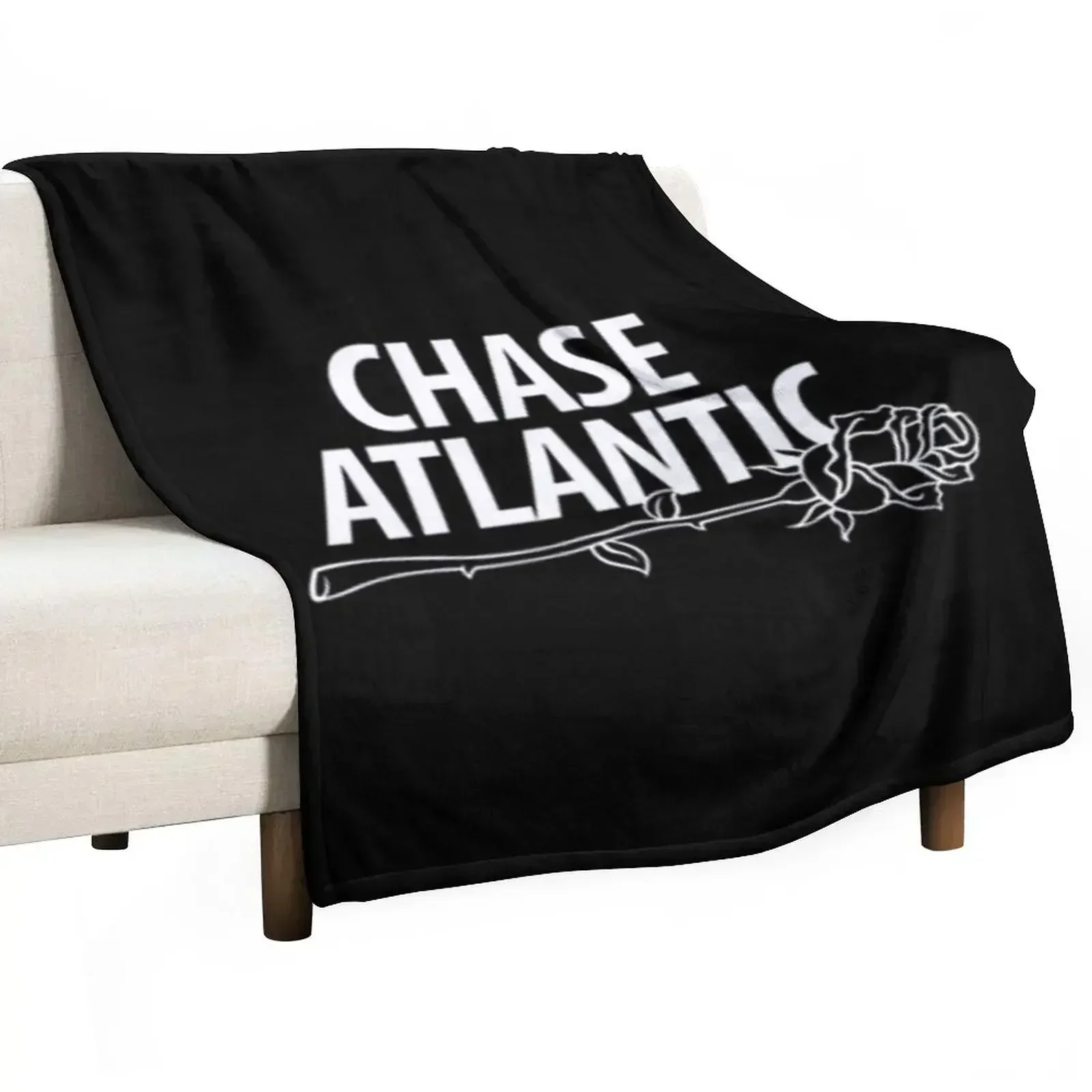 CHASE ATLANTIC ROSE LOGO Throw Blanket Soft Luxury St Decorative Beds Thins Bed covers Blankets