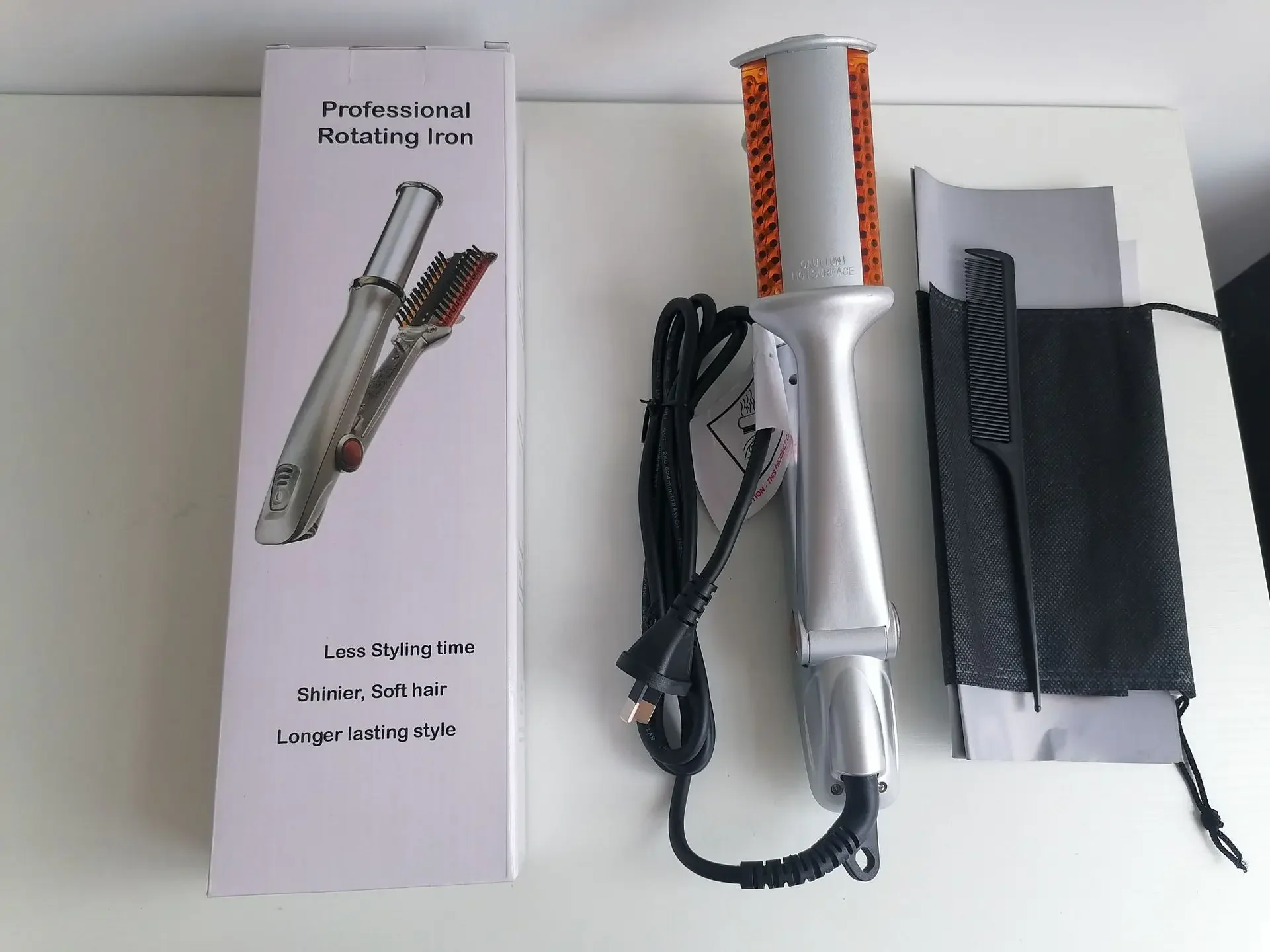 Best Seller Hair Straightener Curling Iron Dual-purpose Hair Tool Electric Curling Iron Household Straightening Splint