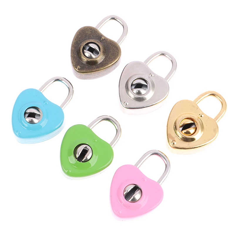 1pcs Mini Padlocks Key Lock With Key Luggage Lock For Zipper Bag