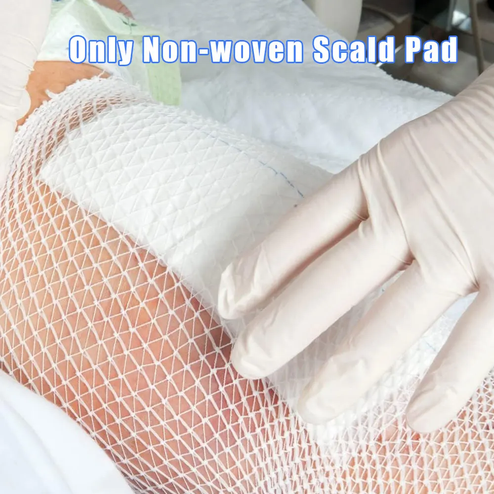 Medical Burn Dressing Non-woven Scald Pad Wound Care Anti-infection Antibiotic Ointment Gel Burns First Aid Kit Accessories