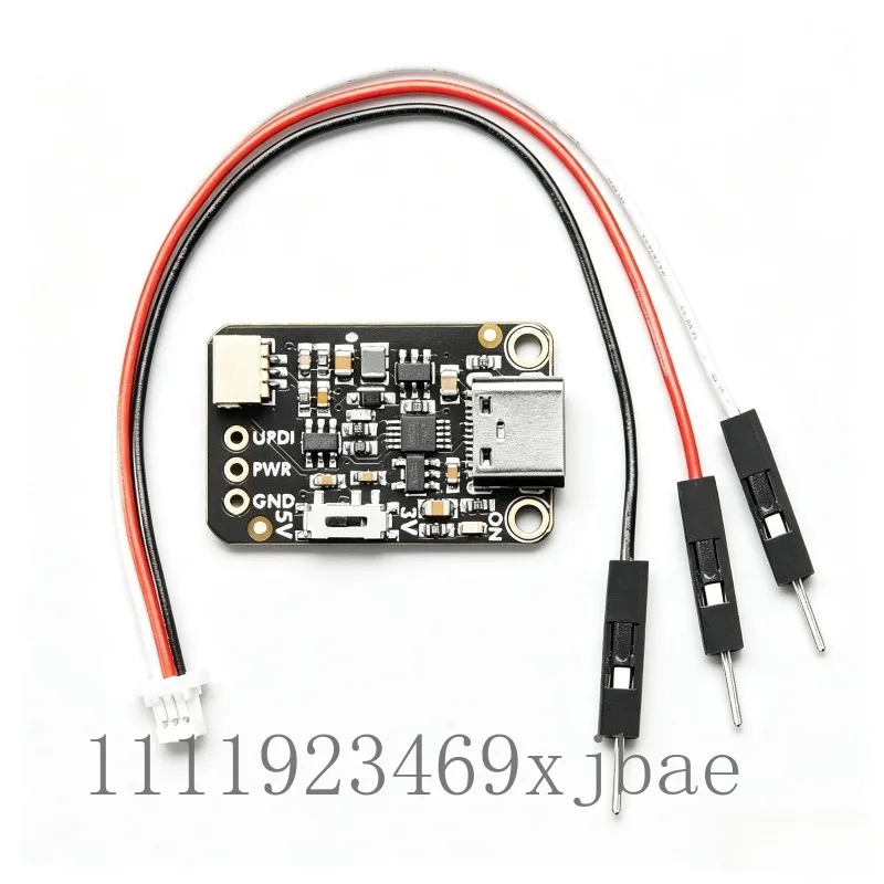 High Voltage USB Serial UPDI Programmer Breakout Board, Single Wire AVR ATtiny Chip Programming Debug Adapter