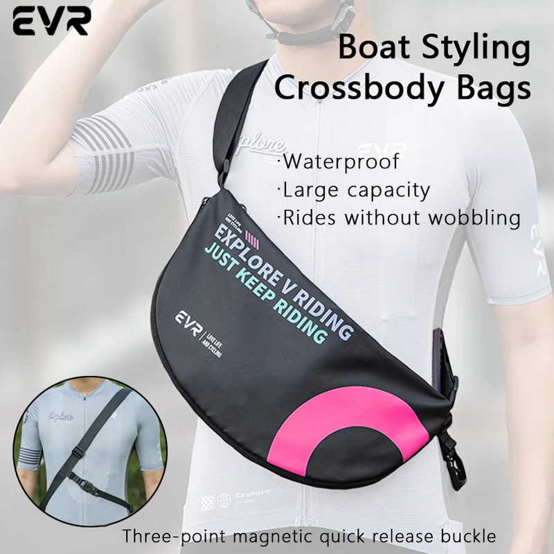 EVR Bicycle Riding Hanging Bag Crossbody Bag Men's and Women's Mountain Bike Road Bike Riding Bag Bicycle Bag Storage Bag