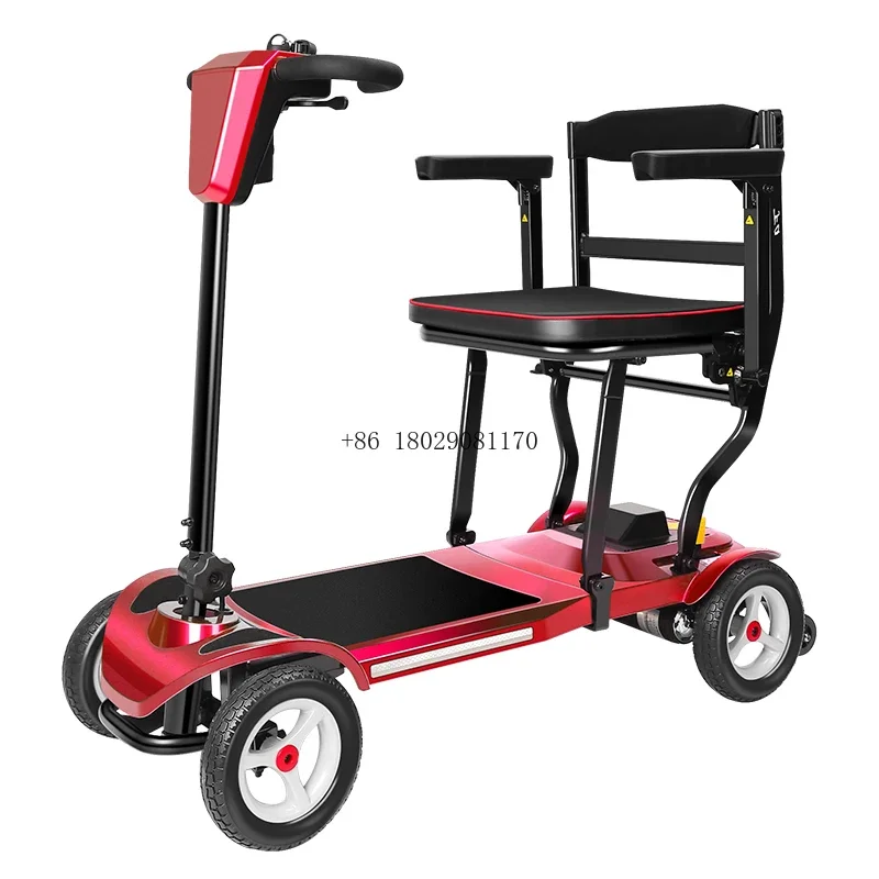 Lightweight Folding 4 Wheel Electric Mobility Scooter for Seniors Disabled 2023 Trending Products New Arrivals Handicapped