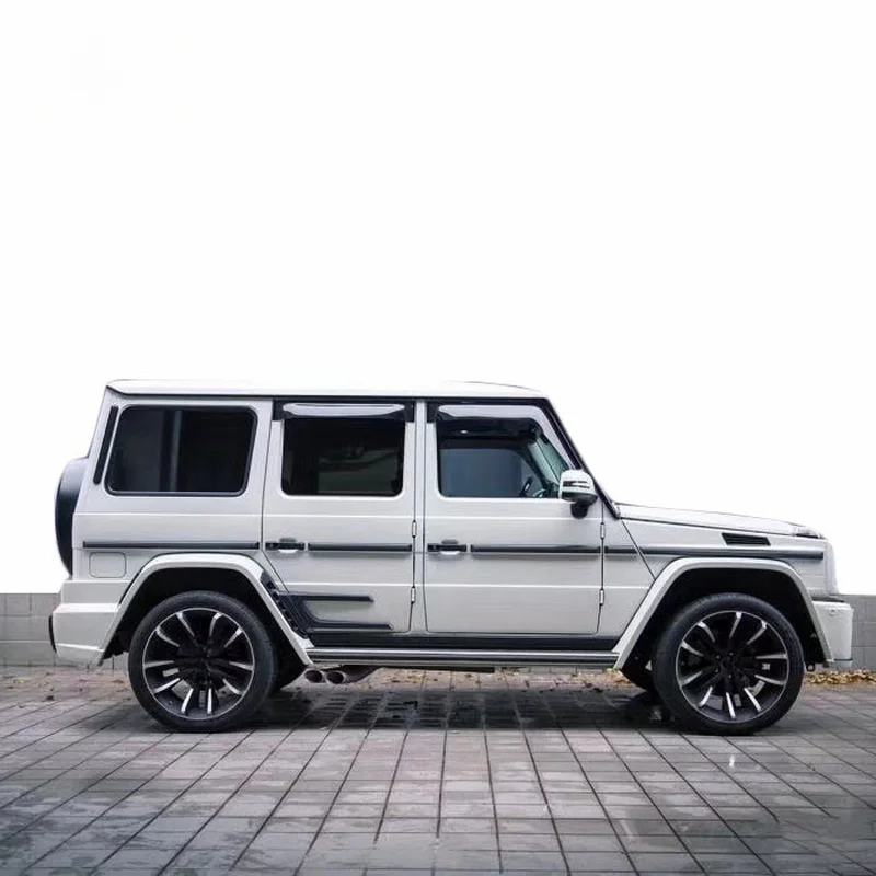High Quality WD Style PP Material Body Kit Front Rear Bumper Fender Side Skirts Fit For G Class
