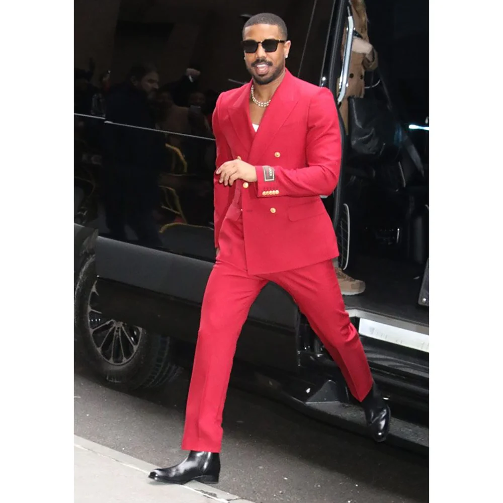 

Summer New Arrive Fashion 2 Pieces Men's Suits Work Commute Travel Social Party Male Clothing Blazer Set