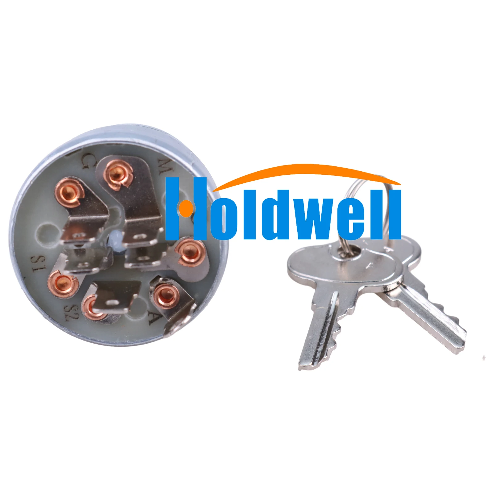 Holdwell Ignition Switch 33-377 AM101561 for John Deere Mower Z425 Z435 Z445 Z465 Z510A Z520A Z525E