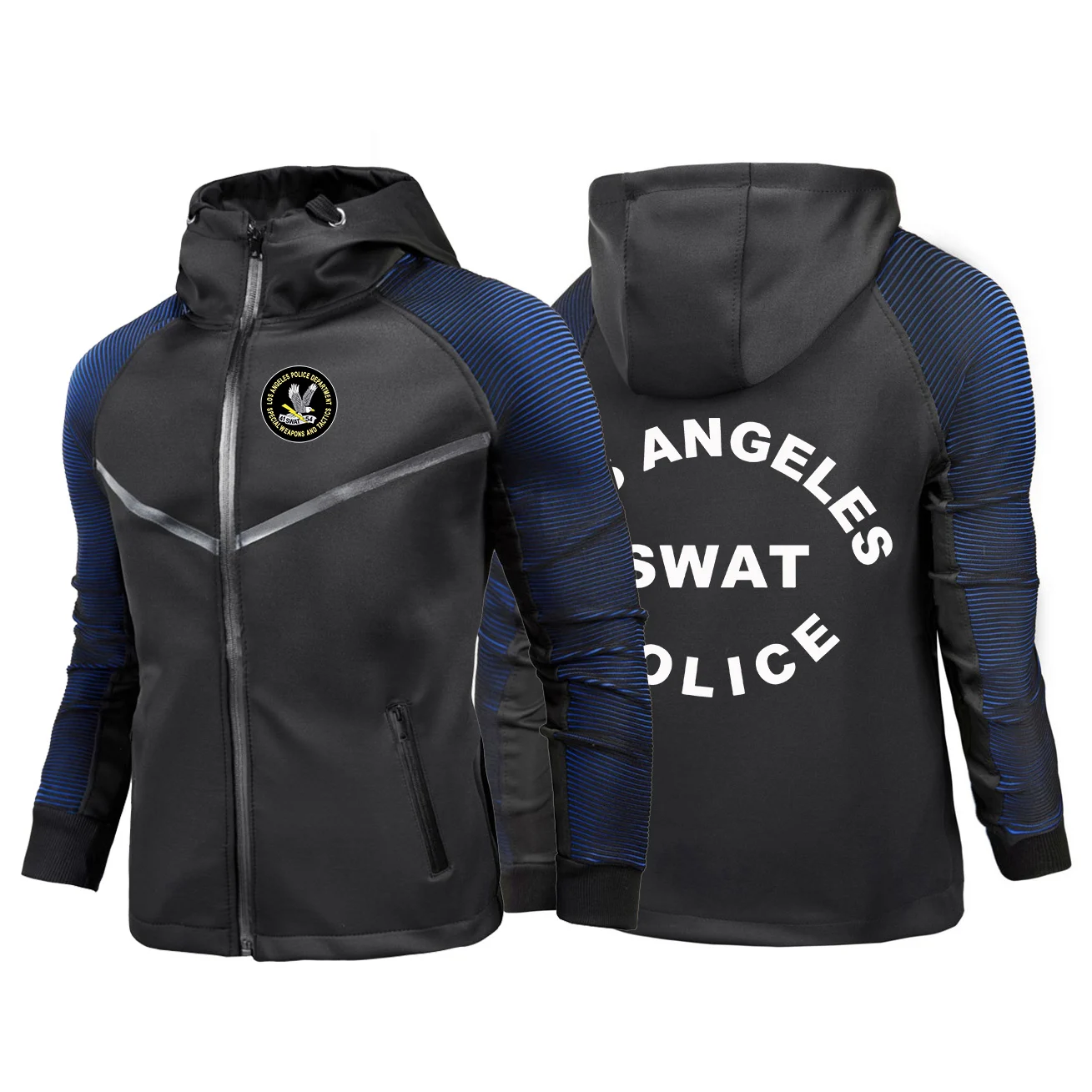 SWAT Department Tv Series SECURITY INVESTIGATION The men' casual zip-up sports jacket for Audi team a outdoor racing jacket