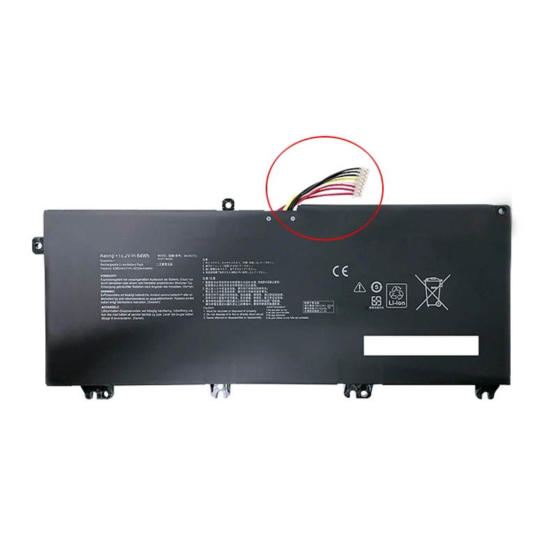 Imagem -03 - Bateria do Portátil Ugb para Asus Rog Strix B41n1711 Gl503vm-bi7n13 Db74 Fx63v Fz63v Zx63v Fx63vd Fz63vd Gl503 Zx63vd Gl503vd Novo