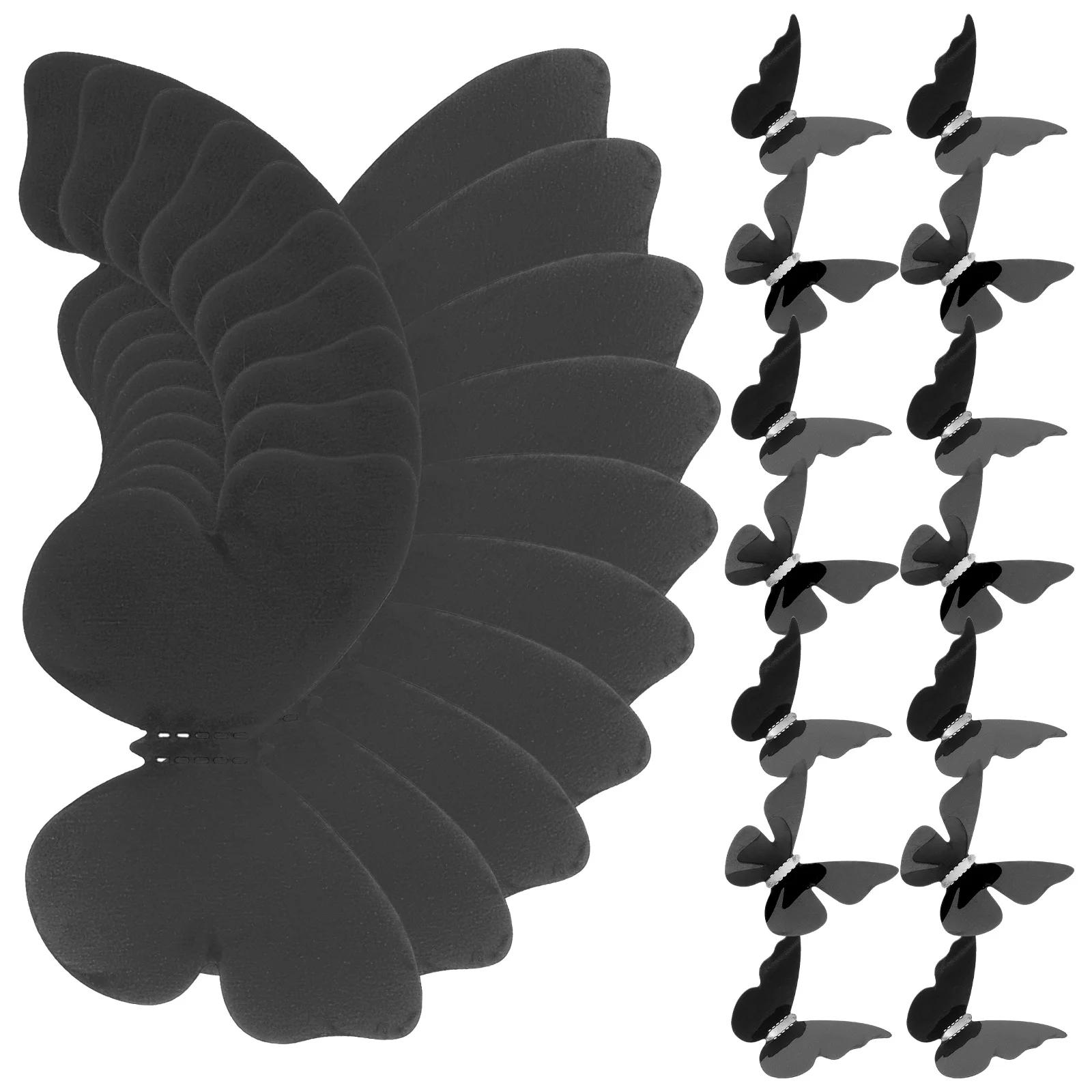 

18 Pcs Butterfly Wall Decoration Halloween Decals for Decorations Butterflies Delicate Decorative Stickers