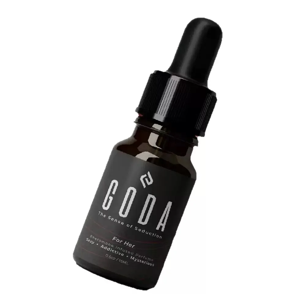 GODA For Her Pheromone Perfume - Capas de aroma rico com aromas de rosa e jasmim - Óleo de perfume floral com aroma doce e picante.