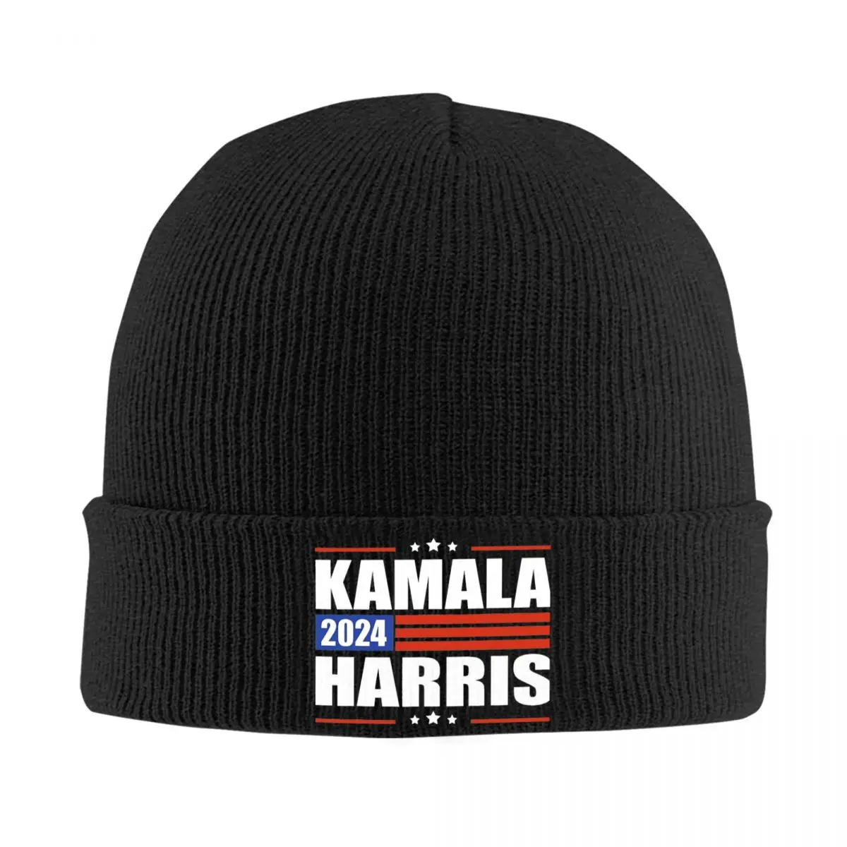 

Kamala Harris 2024 Election Knit Hat Beanies Winter Hat Warm Acrylic New Madam President Caps Men Women