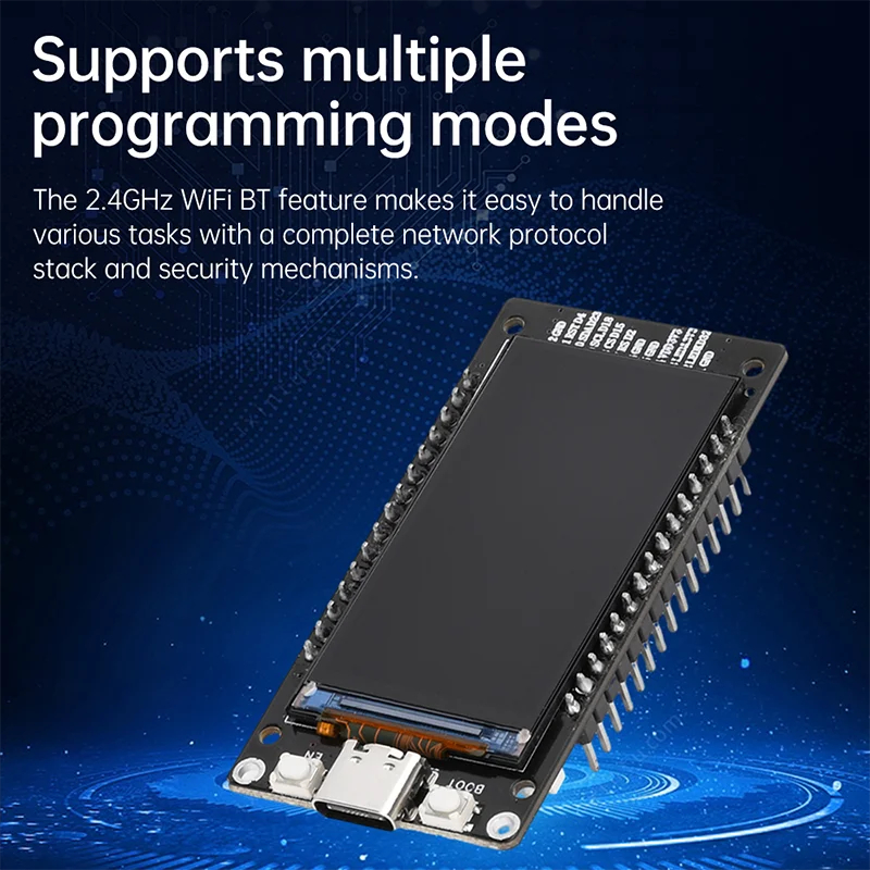 ESP32 -WROOM-32 Development Board 1.9in/1.14in ST7789 170x320 TFT LCD Display,WiFi+BL Module CH340 Type-C Interface for Arduino image 4