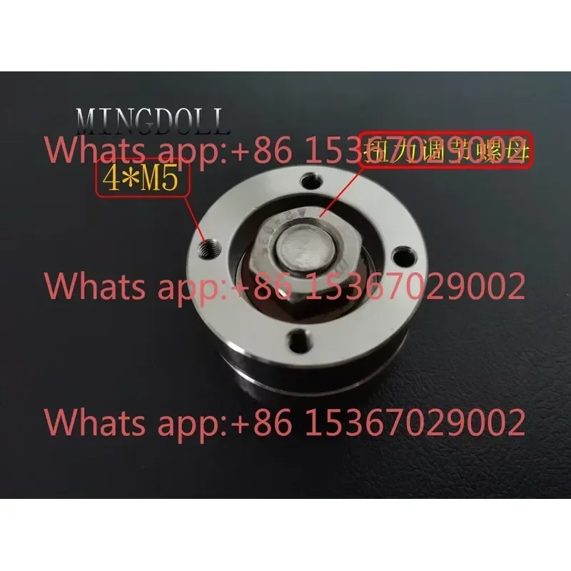 Large Bearing Random Stop Damping Shaft Hardware Joint Industrial Torque Hinge 1-300KGF-CM Adjustable
