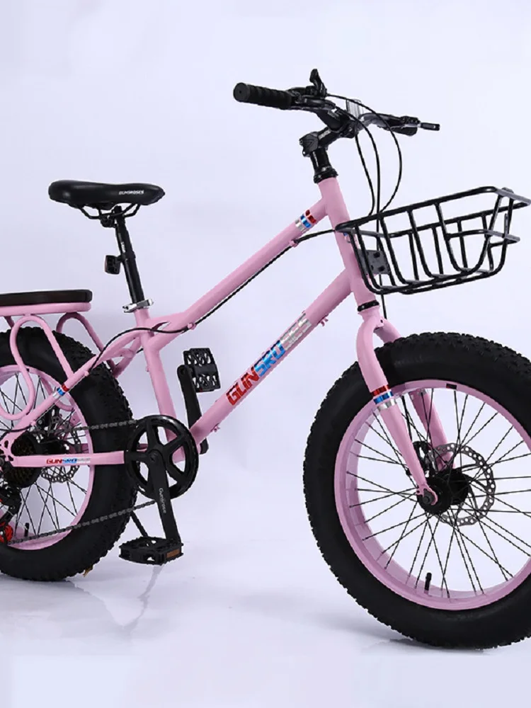 AliExpress Snowmobile 4.0 Large Tire Variable Speed Shock Absorption Carbon Steel Double Disc Brake Mountain Bike Dune Buggy Speed Bike