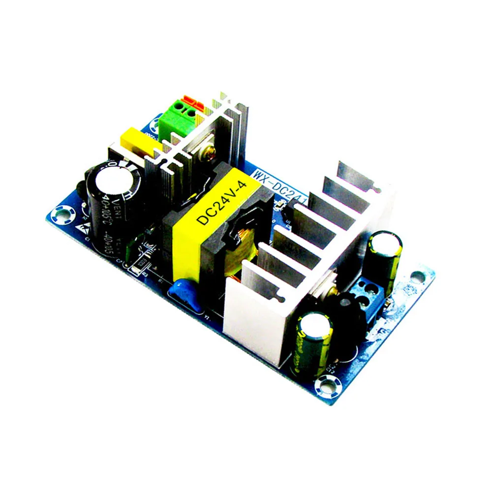 

DC 24V 4A 6A Switching Power Supply Module 100W High Power AC-DC Power Supply Board AC85-265V to DC 24V Transformer Module