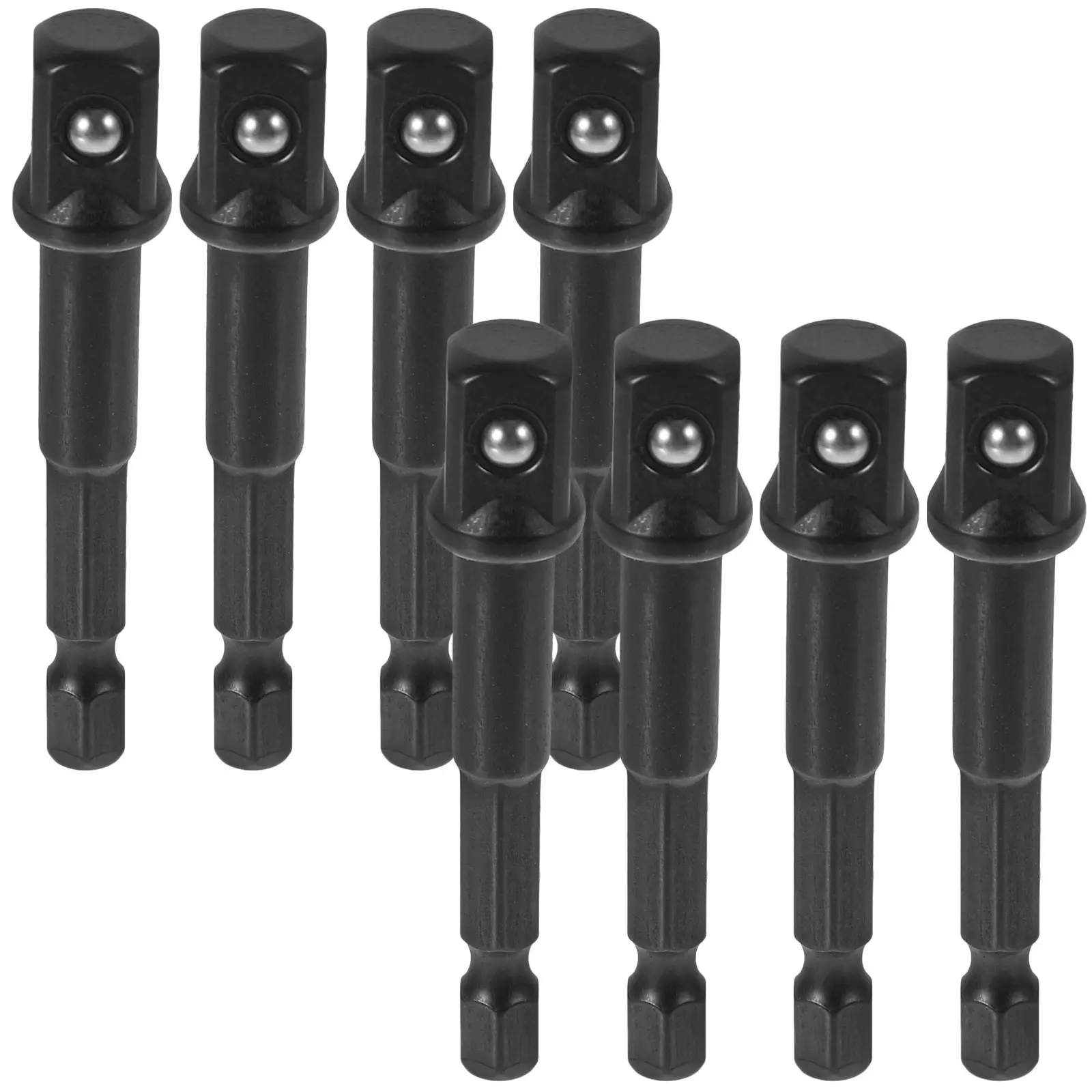 

1 set 1 Set 3/8 Inch Socket 10Mm Square To 6.3Mm Hex Carbon Steel Sleeve For Impact Driver Drill Tool 3/8 Impact Adapter Socket