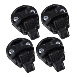 4pcs/Set Window Glass Latch Lock Buckle Clip Fit for Hyundai H100 Grace Mitsubishi L300 L400 Pajero Black