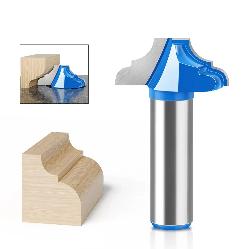 

1/2 "хвостовик 12 мм, двухстол, фреза для прыжков, фреза для резьбы по дереву, инструмент для деревообработки