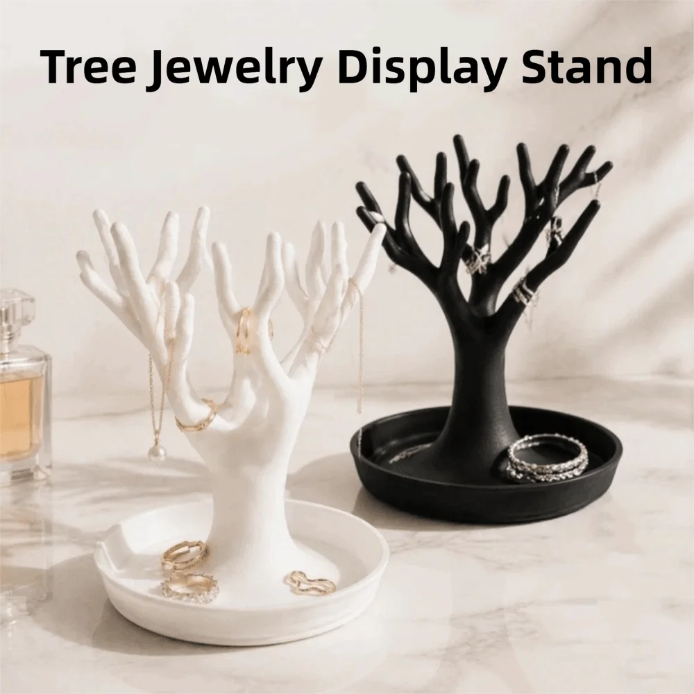 3D Printed Miscellaneous Item Storage Tray Decorative Figurine Simulated Tree-shaped Organizer Multifunctional Nordic