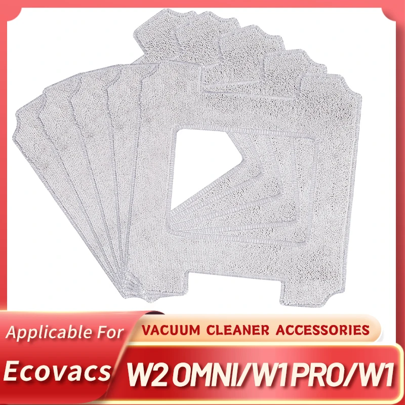

Чистящая тряпка для Ecovacs Winbot W2 Omni/W1 Pro/W1, робот-пылесос для окон, моющиеся и многоразовые тканевые аксессуары