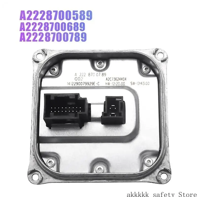 XXFF 2228700789 2228700589 2228700689 pour W166 W212 W222 W217 W218 W205 Module régulateur Ballast phare pièce rechange