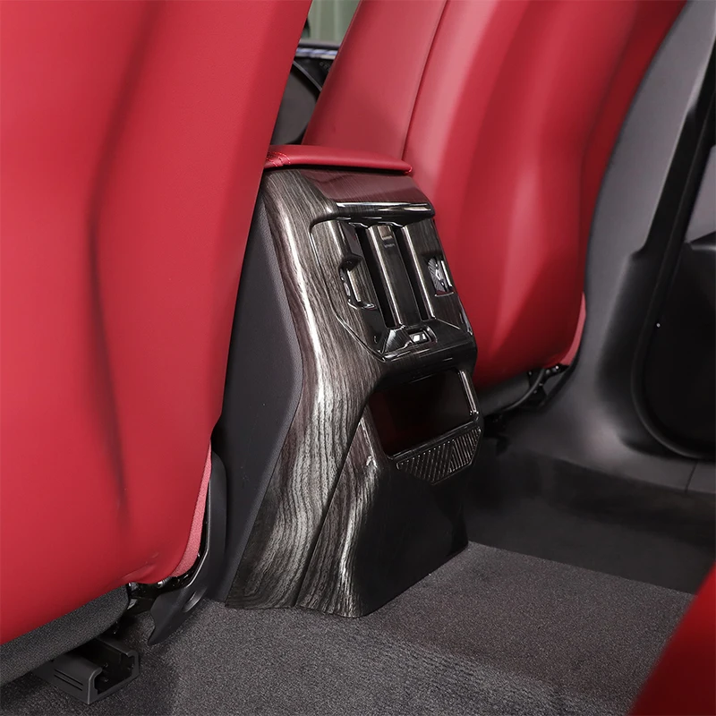 

Suetlcoity For BMW X3 G45 25-26 Car Rear Exhaust Air Outlet Anti-kick Cover Air Outlet Protection Cover Interior Car Accessories