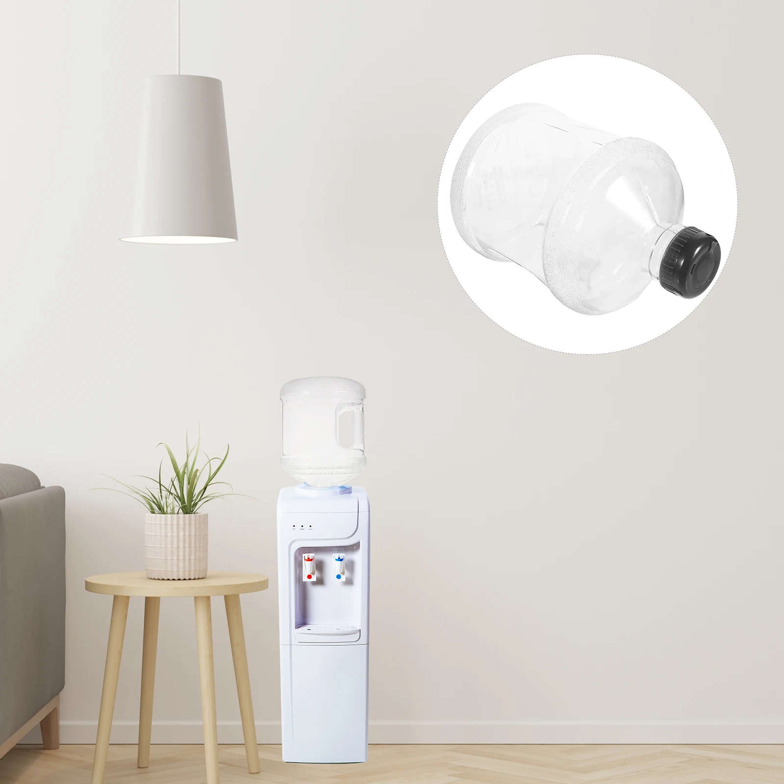 

3L Handheld Pure Bucket Large Capacity Portable Water Container For Camping Hiking Outdoor Travel Reusable Water Jug Storage