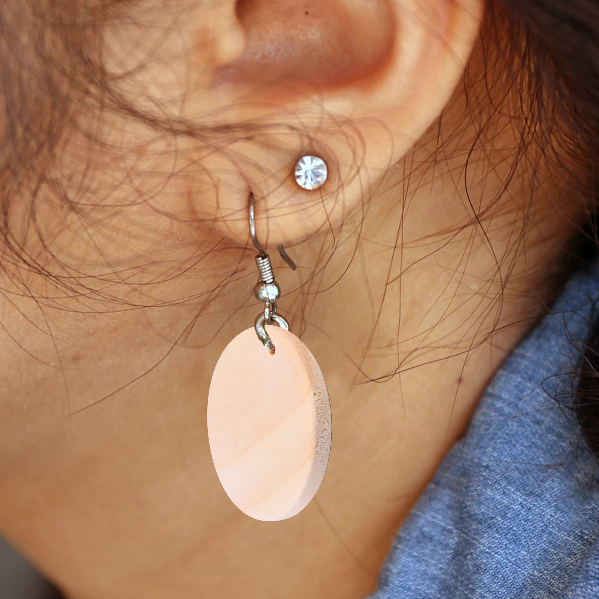 

50 шт. деревянные подвески круглой формы, стильный простой дизайн, изготовление ювелирных изделий своими руками, ожерелье, браслет, серьги, аксессуары